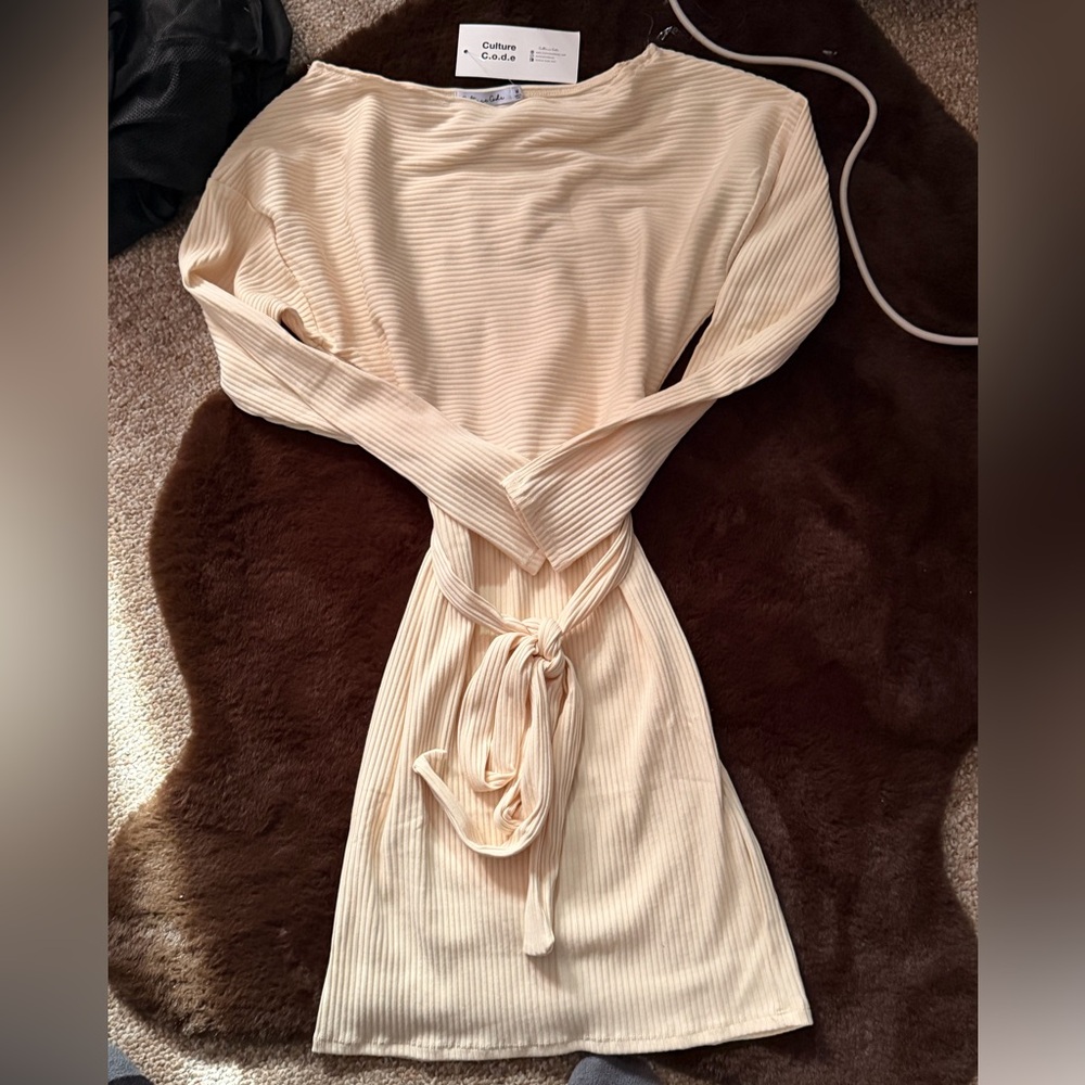 Cream Culture Code Lightweight Dress MEDIUM